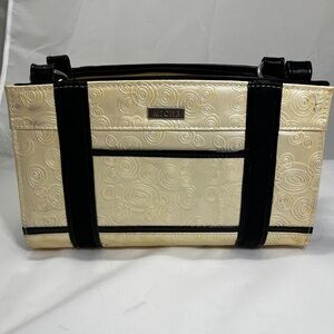Retro Miche Purse Cover, 2010 AUDI IVORY COLOR BLACK SHELL Great Condition